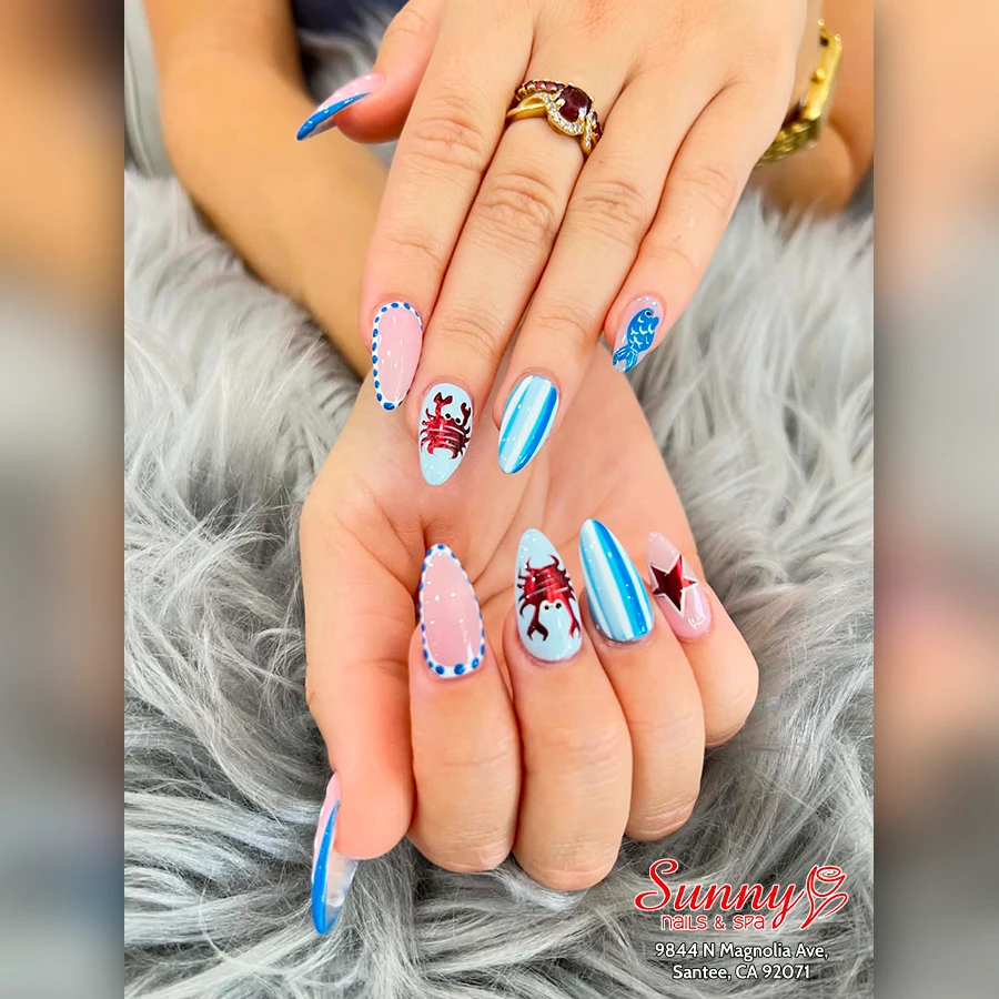 Sunny Nails & Spa nail art 2